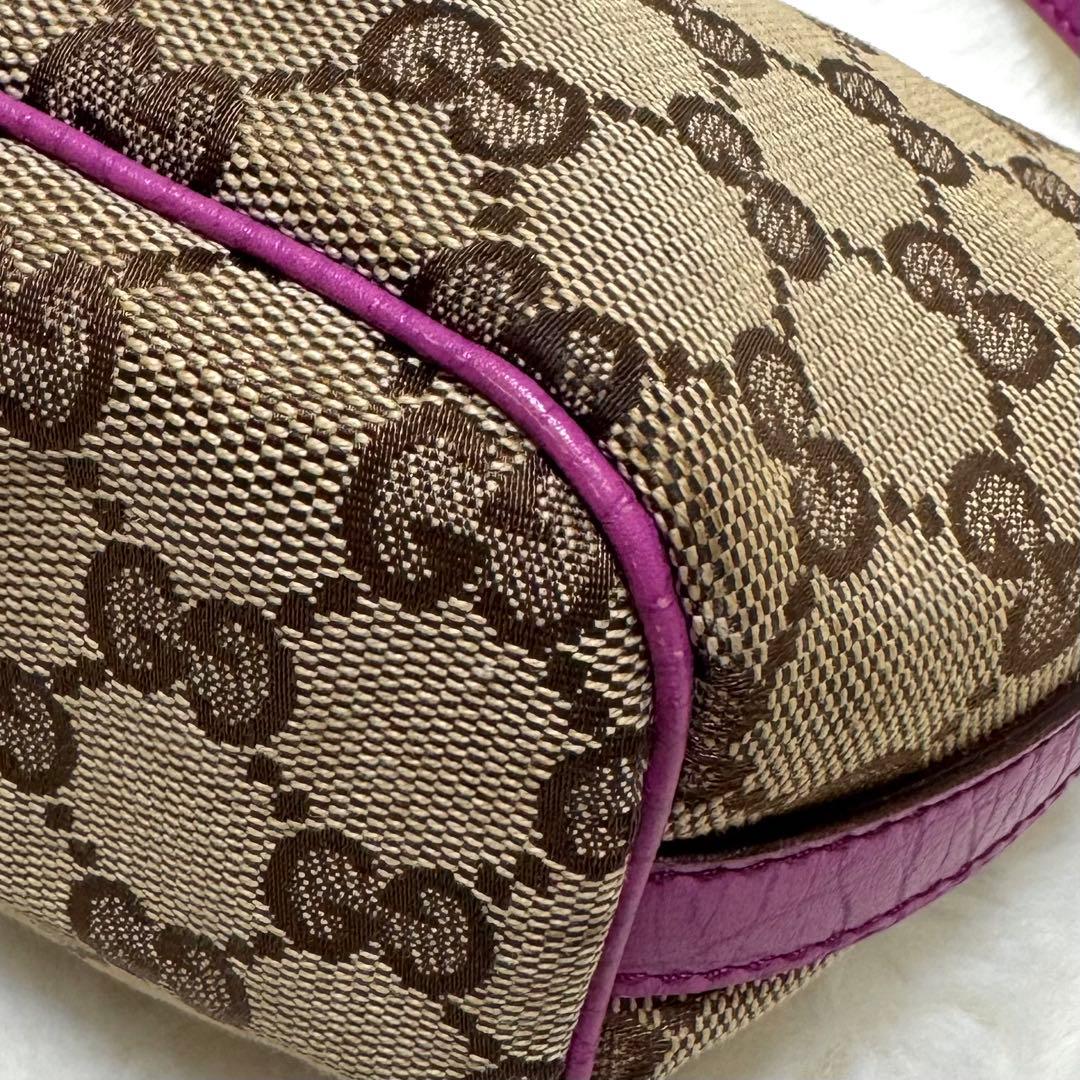 GUCCI アクセサリーポーチ　シェリーライン　GG