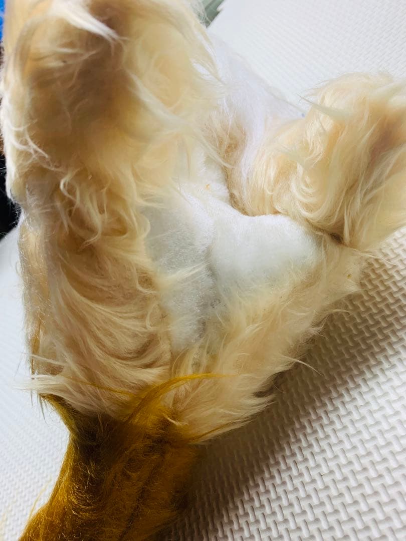 昭和レトロ　カネカロン　ぬいぐるみ　当時物　犬　いぬ　ブラシ付き　高級