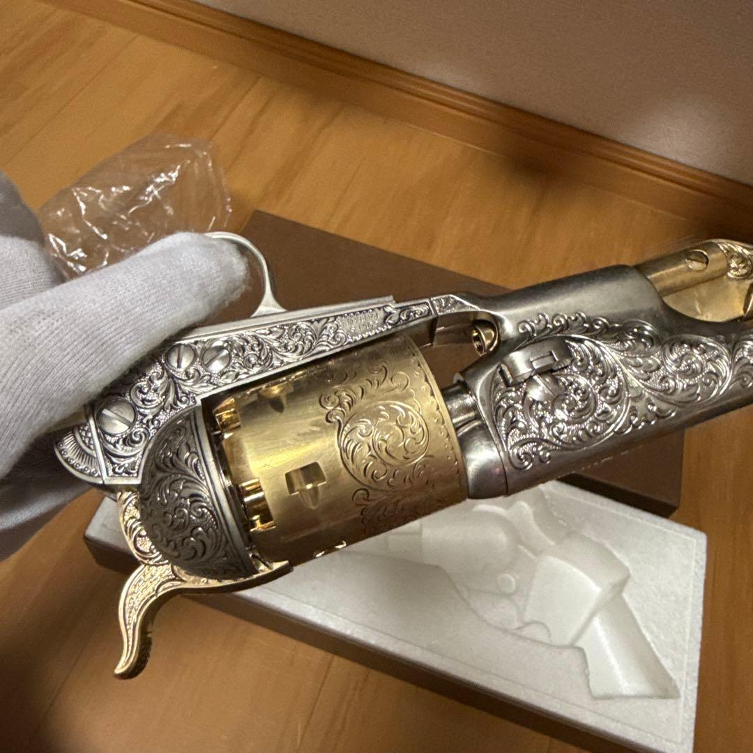【装飾銃】【モデルガン】フランクリンミントカスター将軍のレボルバー
