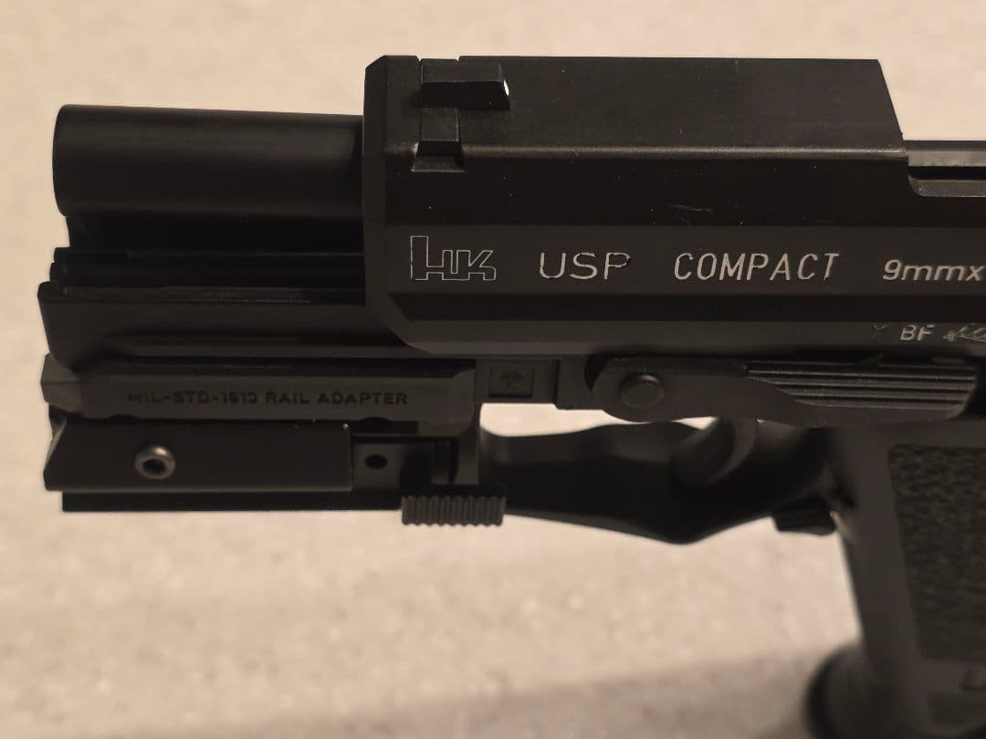美品 東京マルイ カスタムUSP コンパクト ガスブローバック 動作確認済み