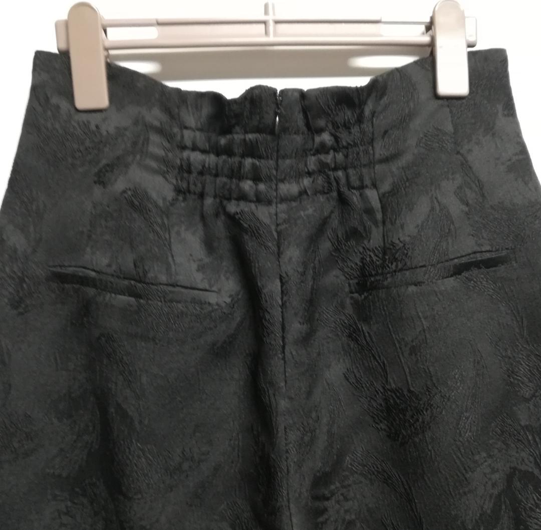 niana ペプラムセットアップドレス ワイドパンツ ブラック L 大きいサイズ