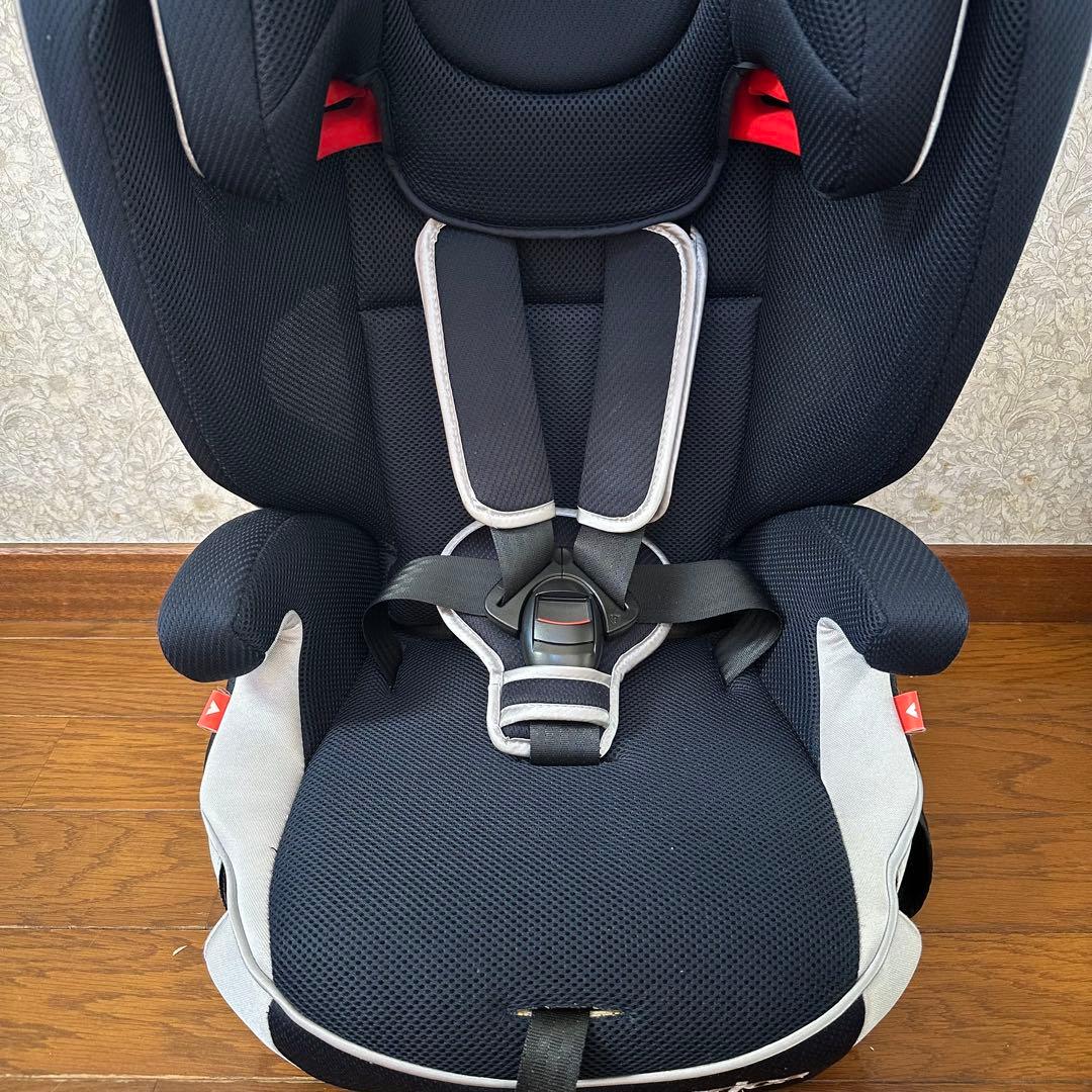 アップリカ　エアグルーヴ　ジュニアシート　ネイビー　AG NV aprica