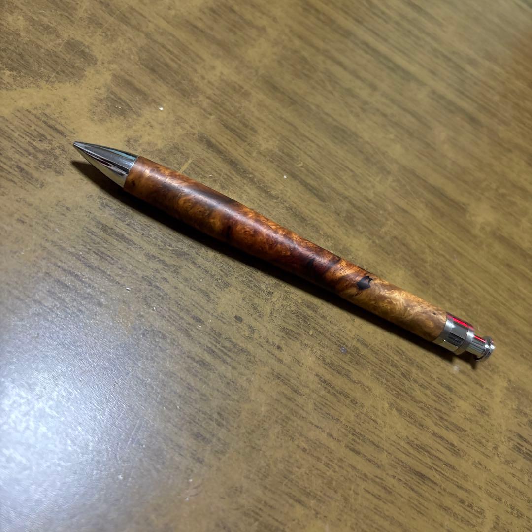 工房楔　花梨紅白　シャープペンシル　0.5mm