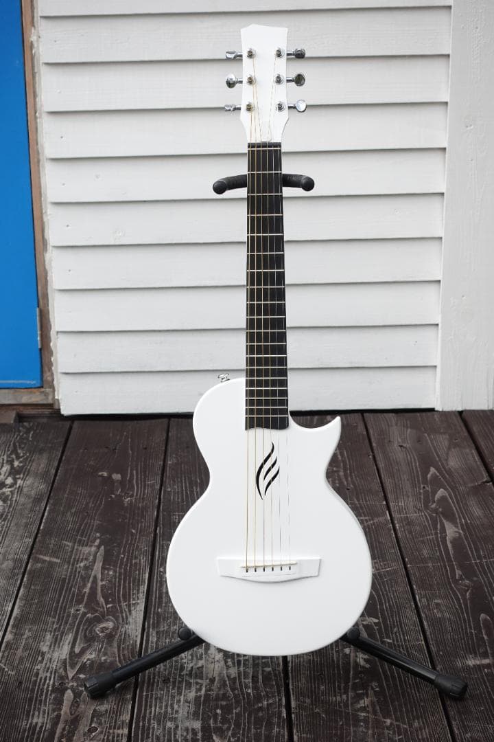 ENYA Nova Go Mini（白）カーボン複合材 ミニギター アウトドアに