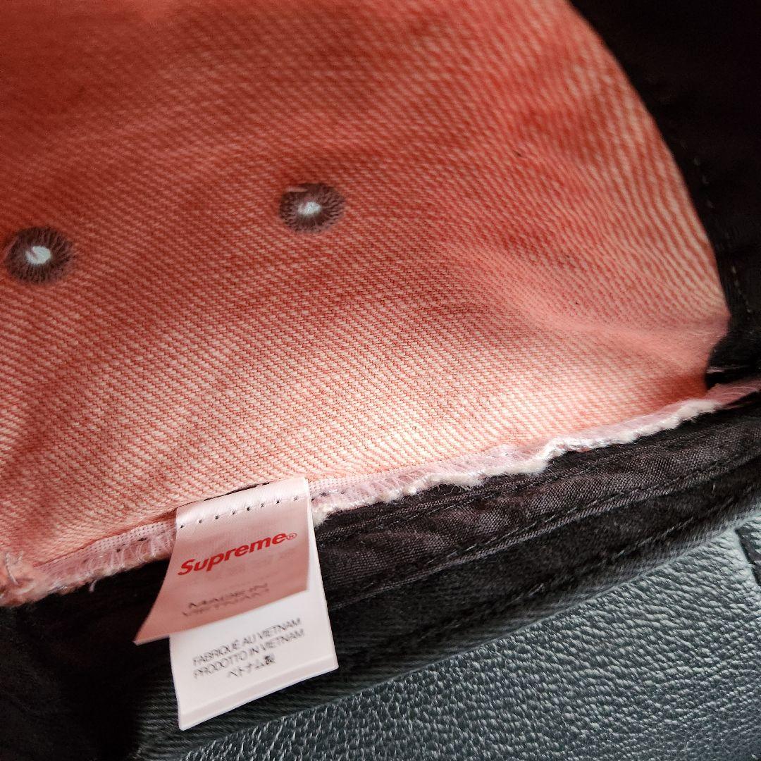 Supreme　キャップ　シュプリームキャップ　ピンク　PINK　美品