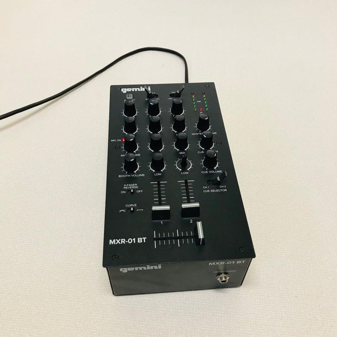 【美品・初心者にも最適】gemini MXR-01 BT DJミキサー