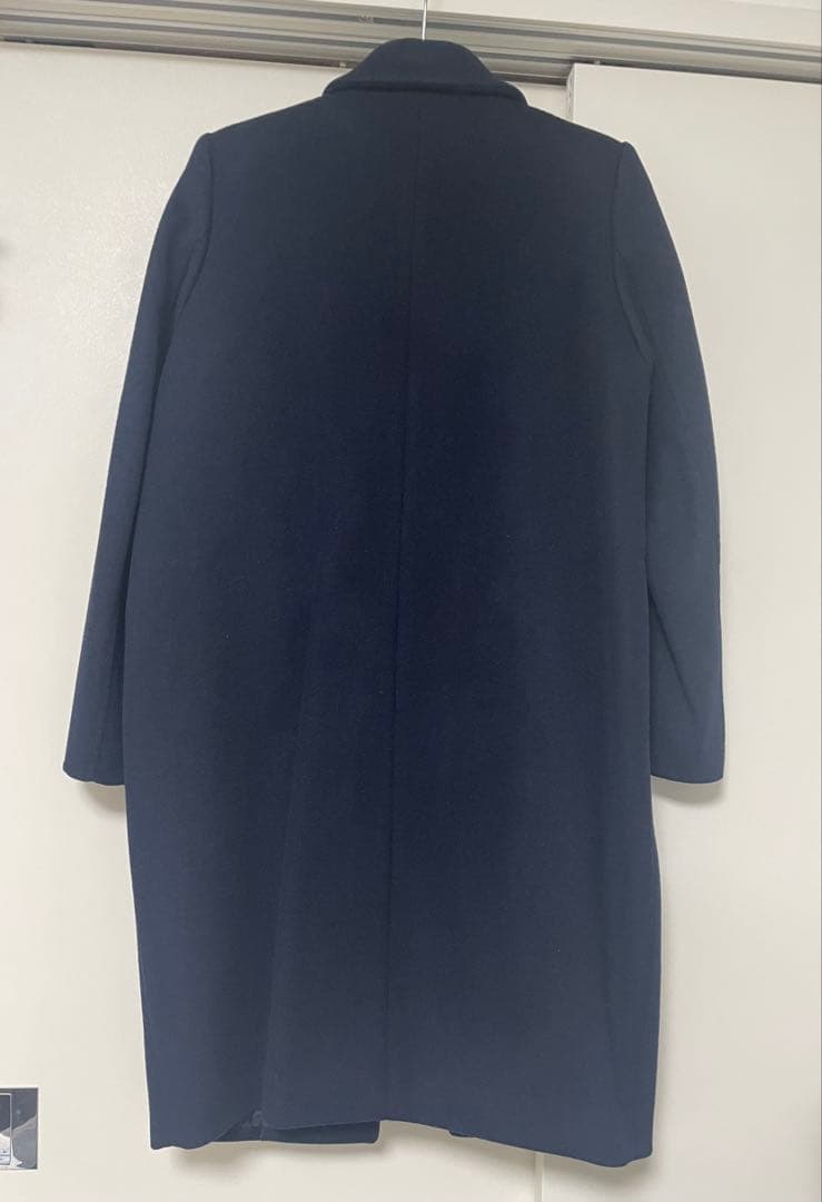 ENFOLD エンフォルド ネイビー チェスターコート38