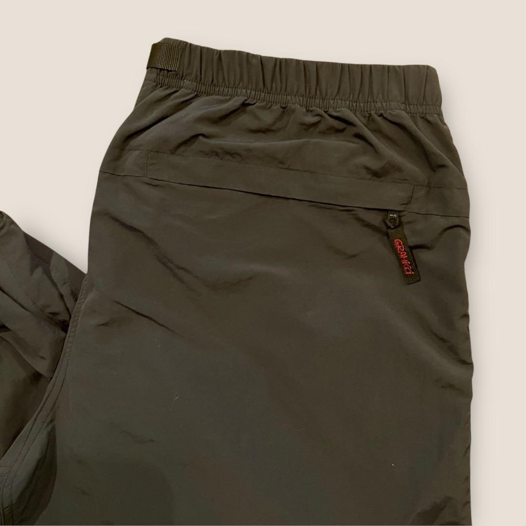 グラミチ ナイロンパッカブルトラックパンツ 2XLブラックインク クライミング