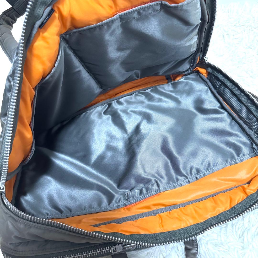PORTER タンカー 2way ビジネスバッグ リュック　大容量　グレー