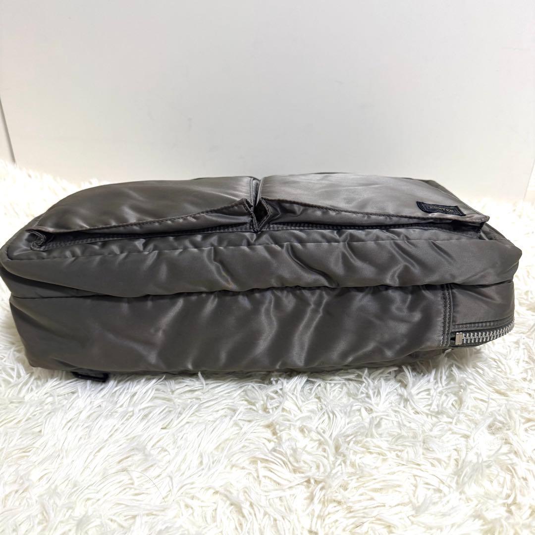 PORTER タンカー 2way ビジネスバッグ リュック　大容量　グレー