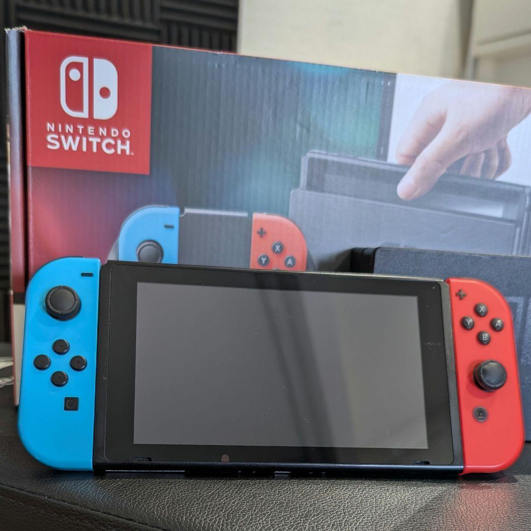 Nintendo Switch ネオンブルーとネオンレッド本体 + EXTRA