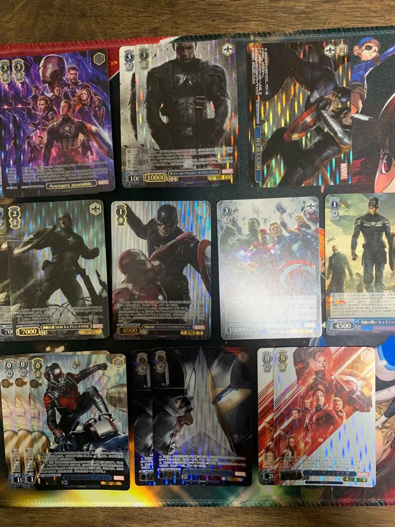 ヴァイスシュバルツ　MARVEL vol.1 vol.2 TD 4コン　おまけ付