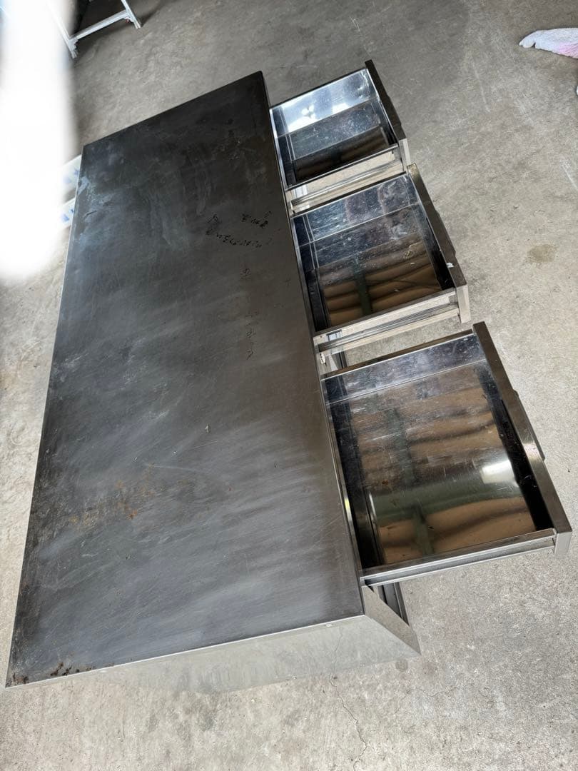 ステンレス　作業台　調理台　（岐阜県引き取り限定）