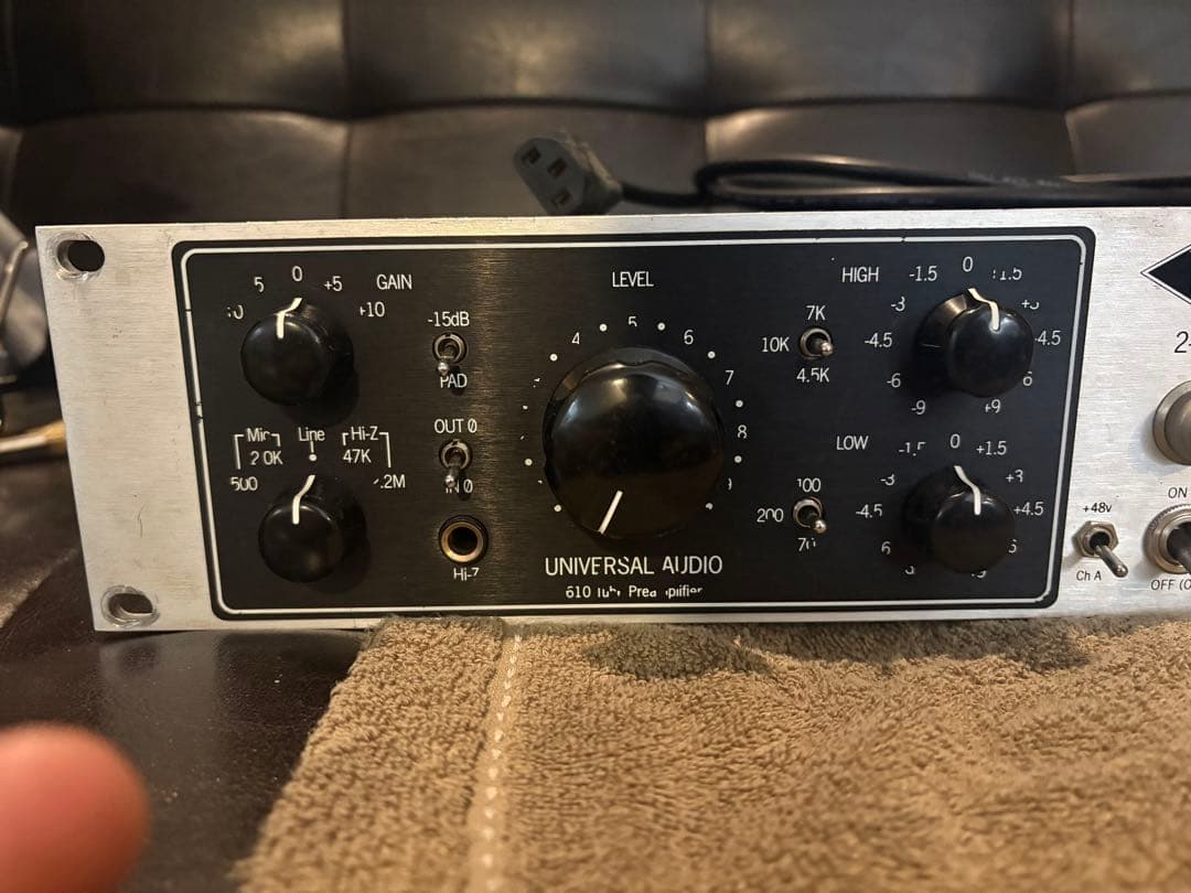 Universal Audio 2-610S 真空管マイクプリアンプ