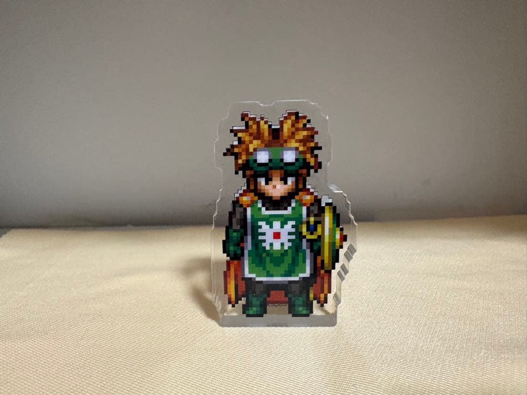 ドラゴンクエストⅠ.Ⅱ アクリルブロック 勇者 ローラ姫 ロトの子孫 勇者セット