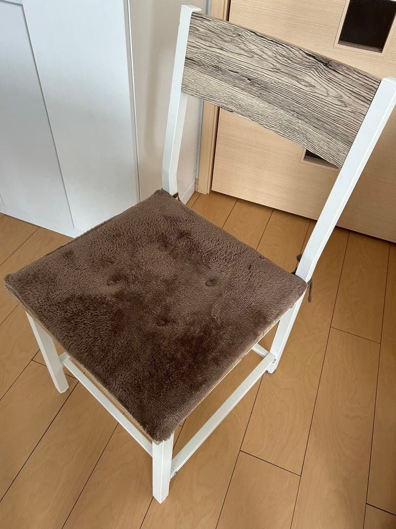 波瑠　木目調ダイニングテーブルセット