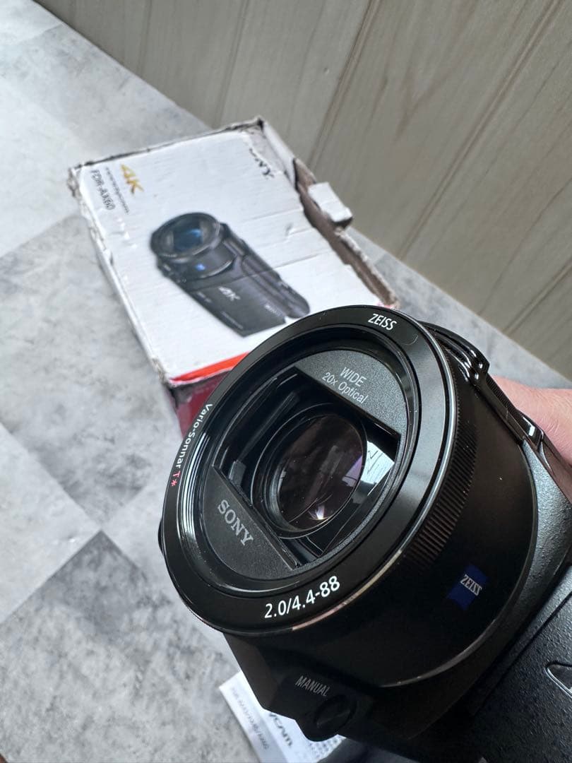 【訳あり美品】SONY FDR-AX60 4K ハンディカム ※HDMI難あり