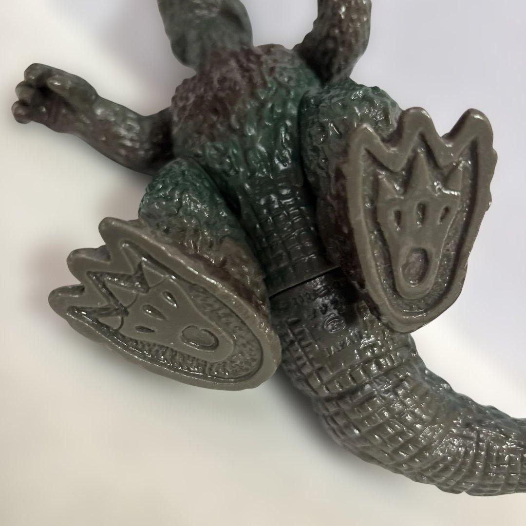 ゴジラ ソフビ ポピー キングザウルスシリーズ 足型 当時物 美品 フィギュア