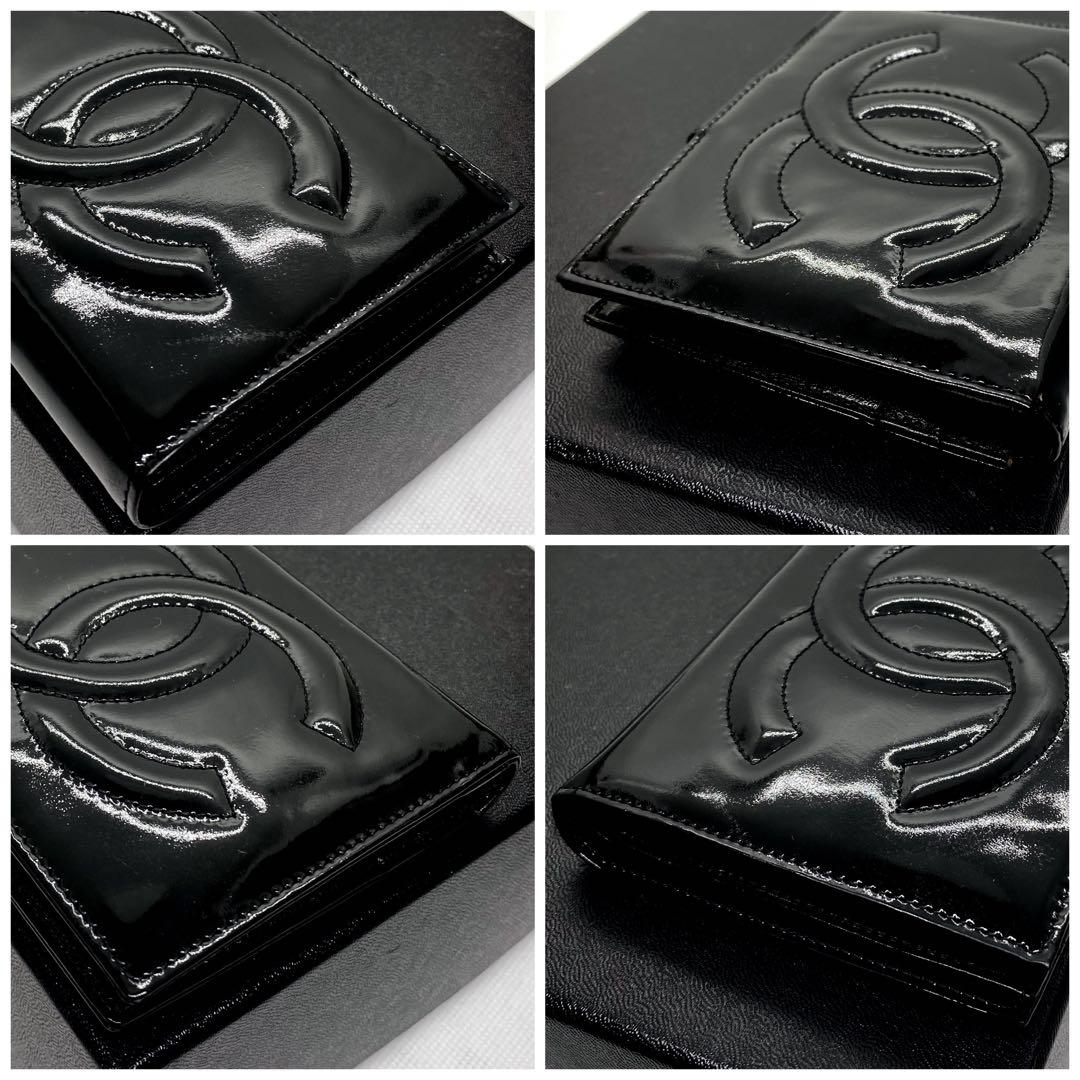❤️人気CHANEL❤️定価の半額以下‼️限界価格‼️CHANEL❤️折財布❤️エナメル