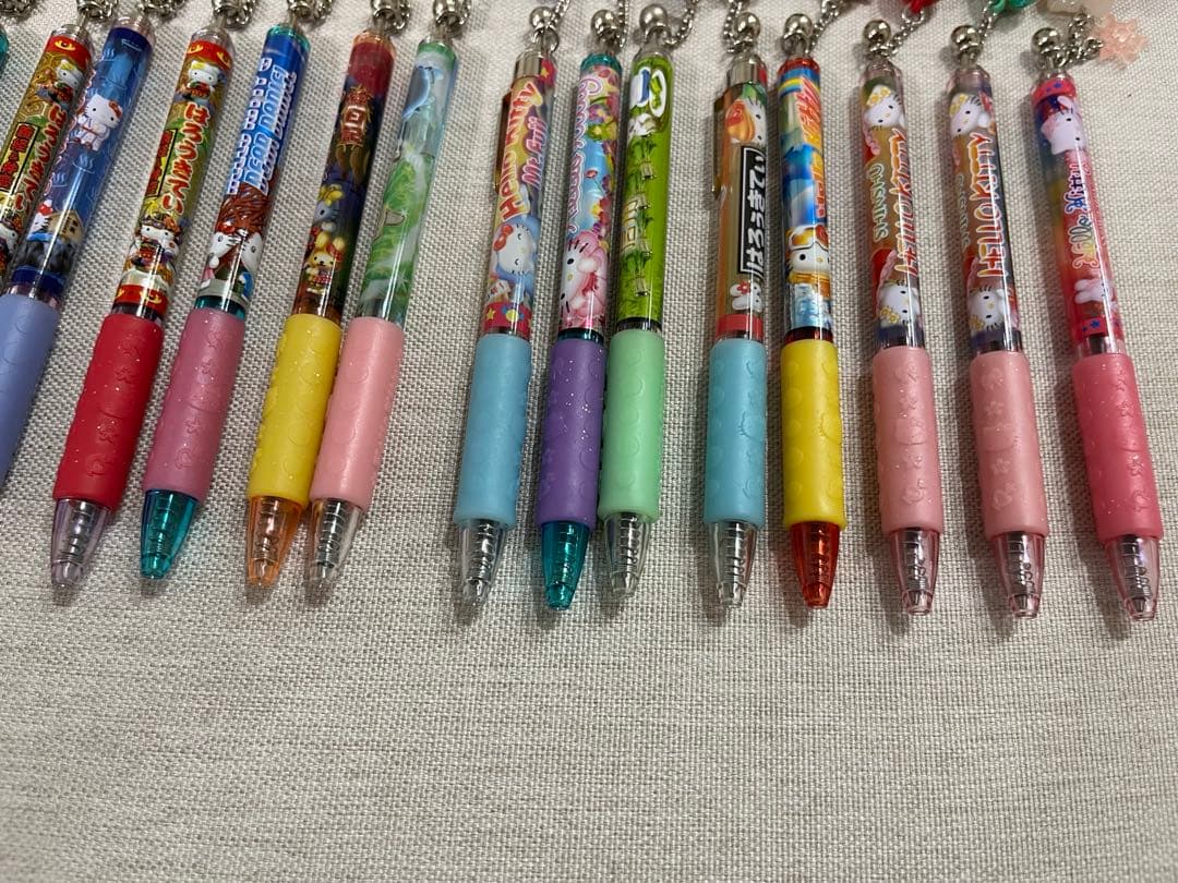 ご当地キティ　ボールペン　シャーペン　平成レトロ　81本