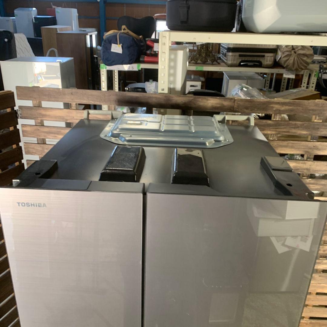 K691 東芝 TOSHIBA 冷凍冷蔵庫 GR-W460FZ(ZH) 24年製