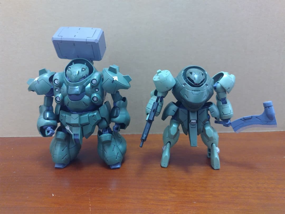 k*改様 組立済みガンプラ19体+各種手&武器パーツ+余剰パーツ+アクションベー