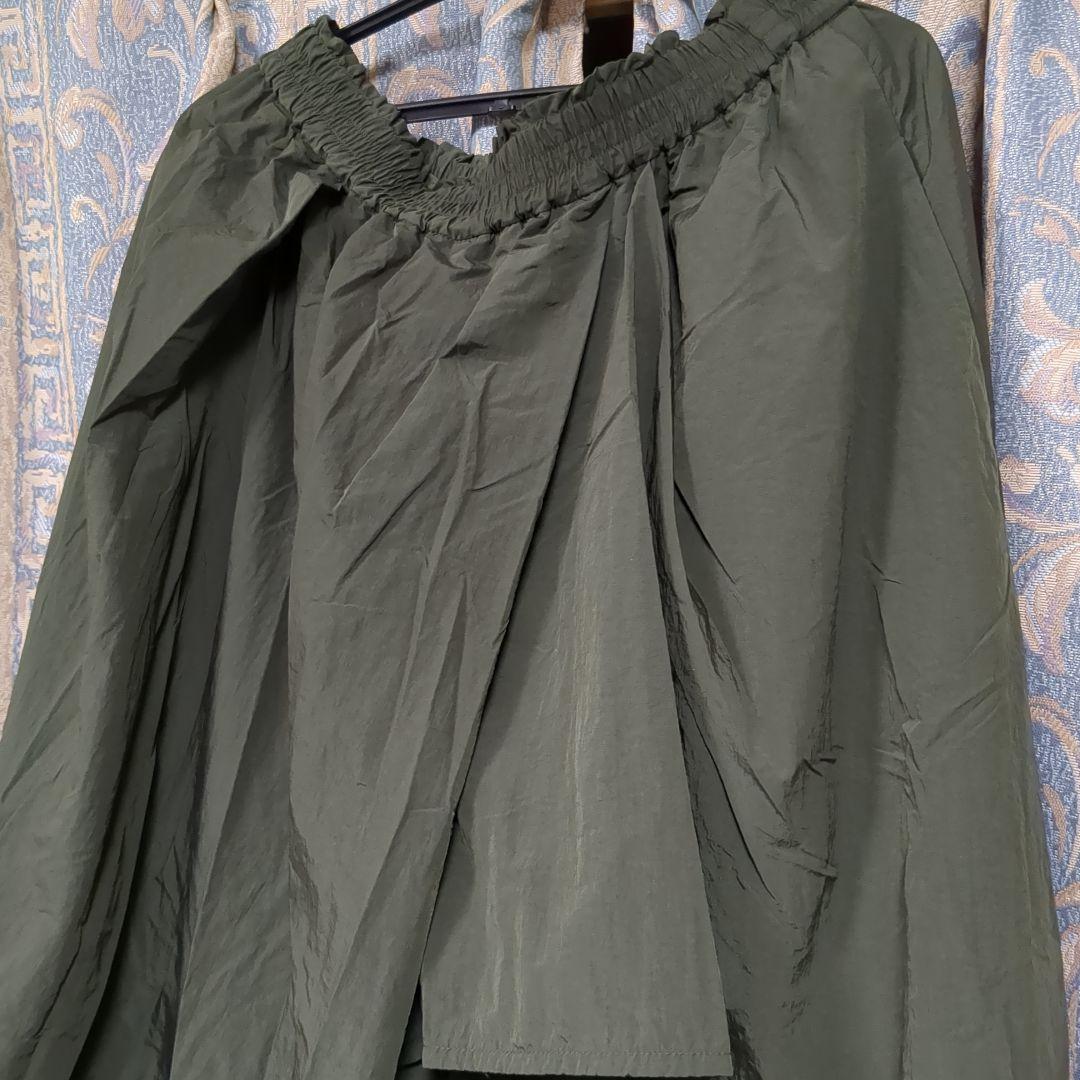 定価27,500円 LANVIN ランバンオンブルー ティアードキュロットパンツ