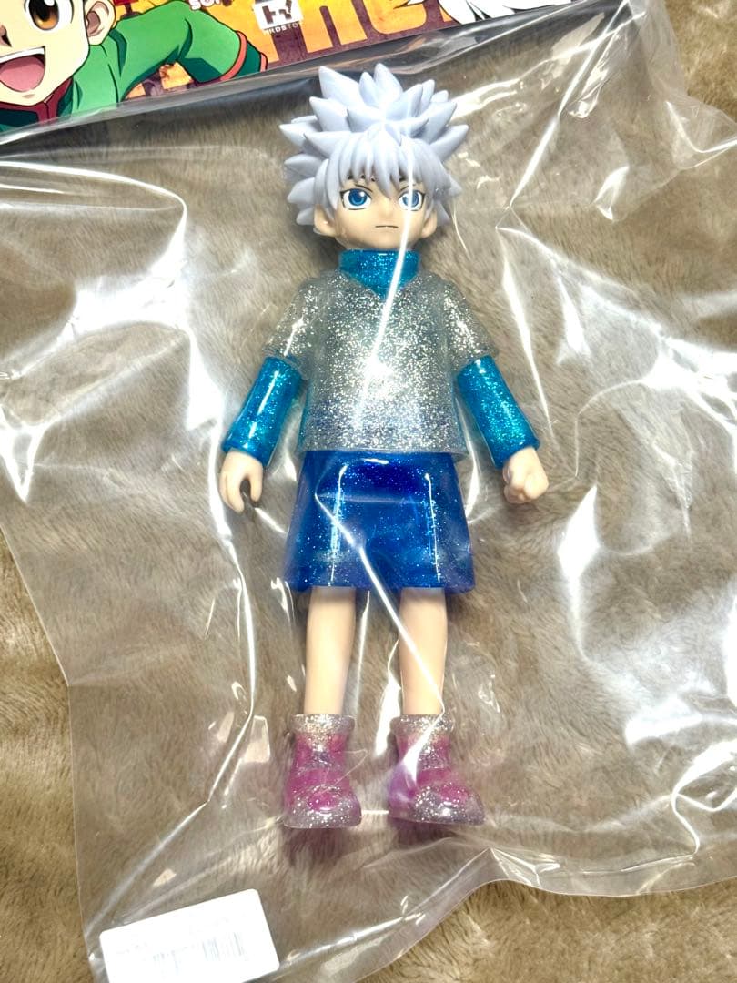 【新品未開封】ソフビ ハンターハンター キルア ラメver ヒキダシトイ