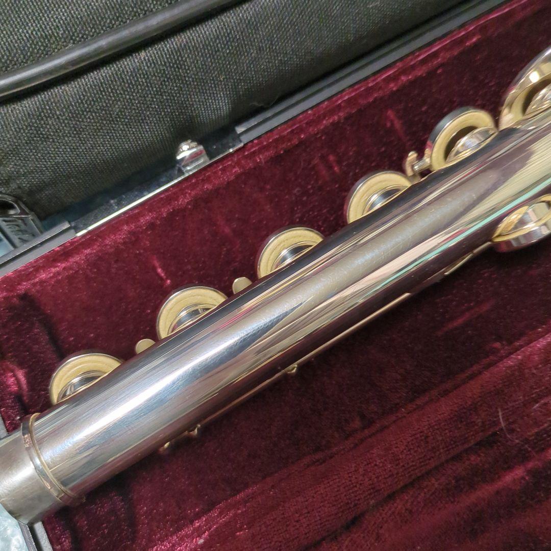 Minerva JFL-511EⅡ フルート 本体 ケース・バッグ・掃除棒付き