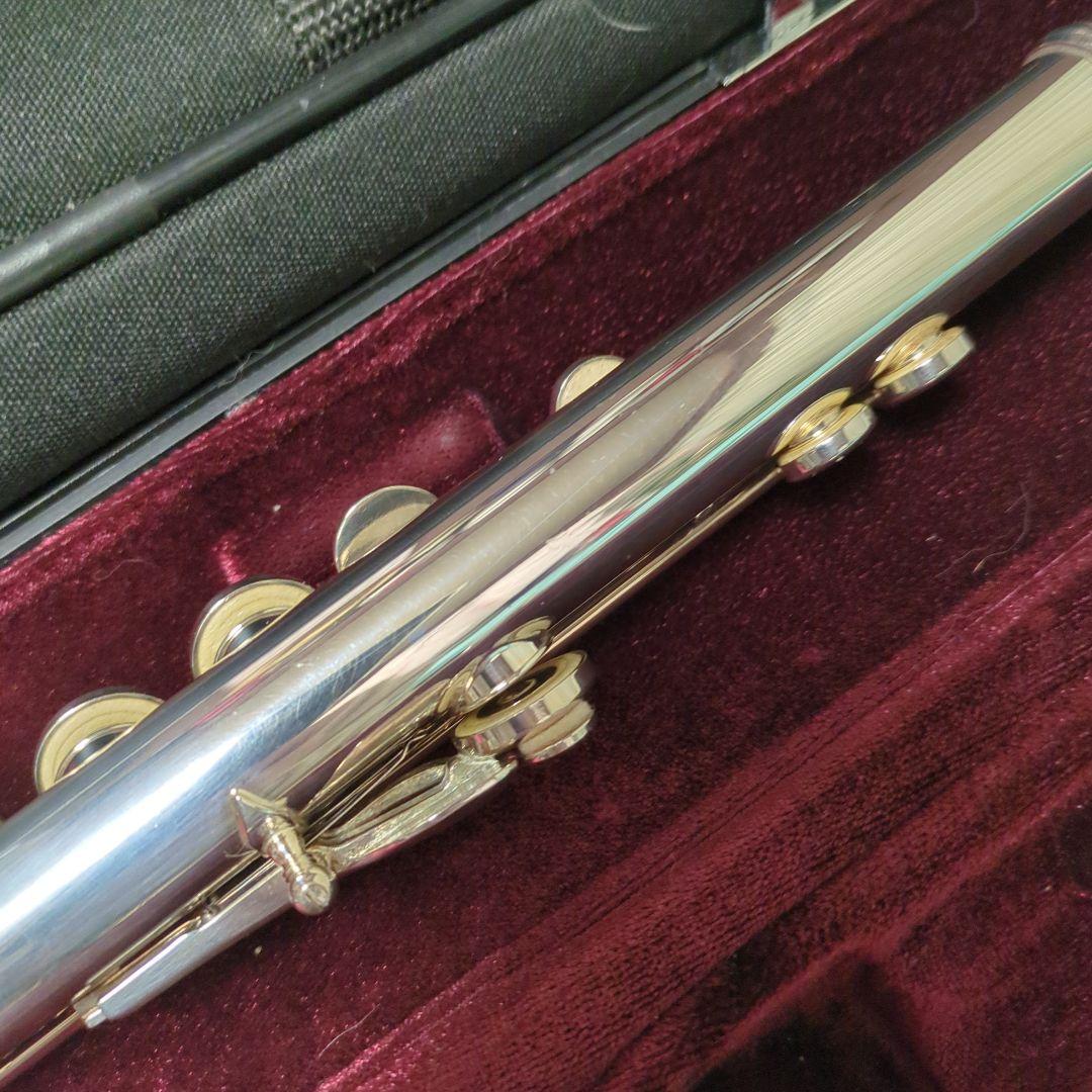 Minerva JFL-511EⅡ フルート 本体 ケース・バッグ・掃除棒付き