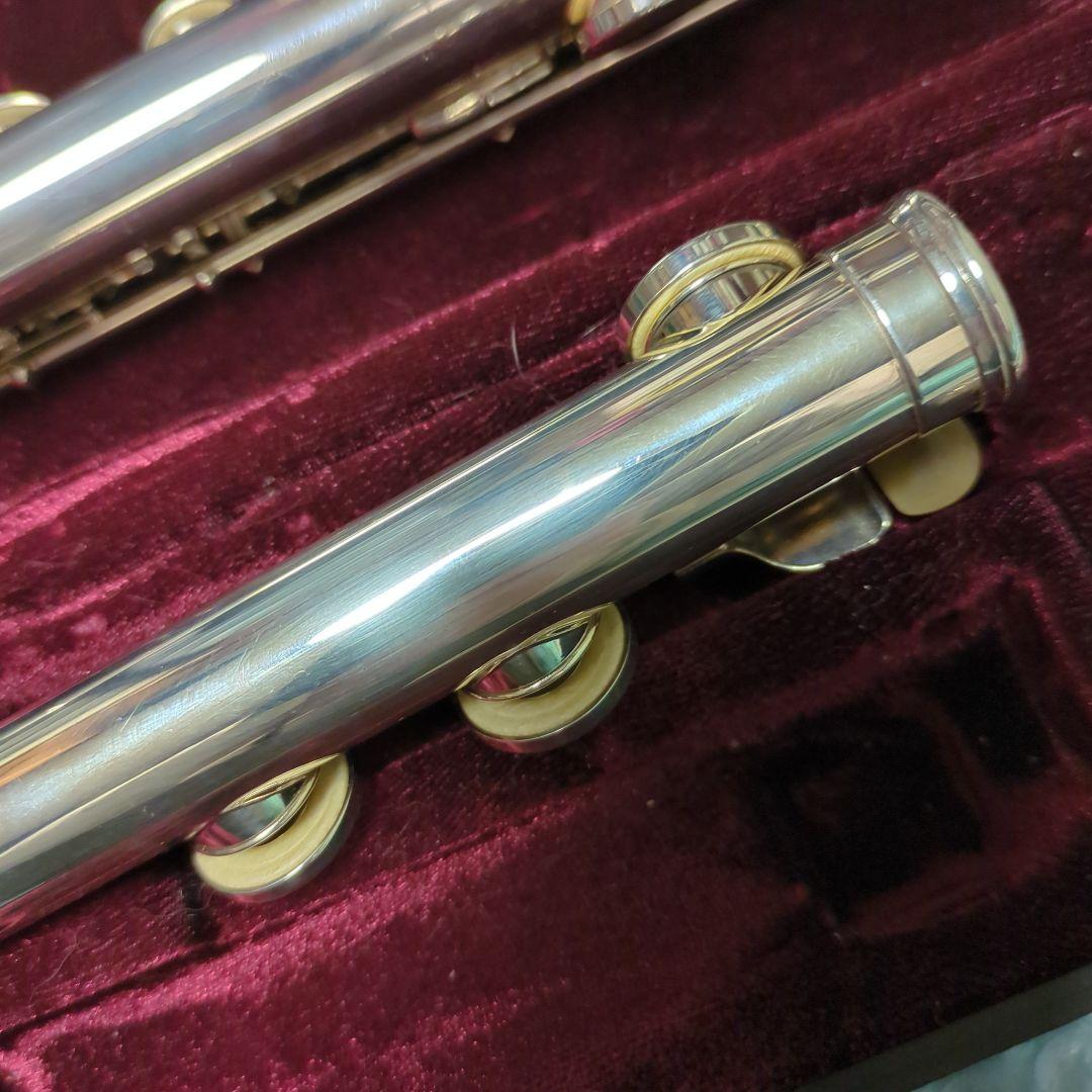 Minerva JFL-511EⅡ フルート 本体 ケース・バッグ・掃除棒付き