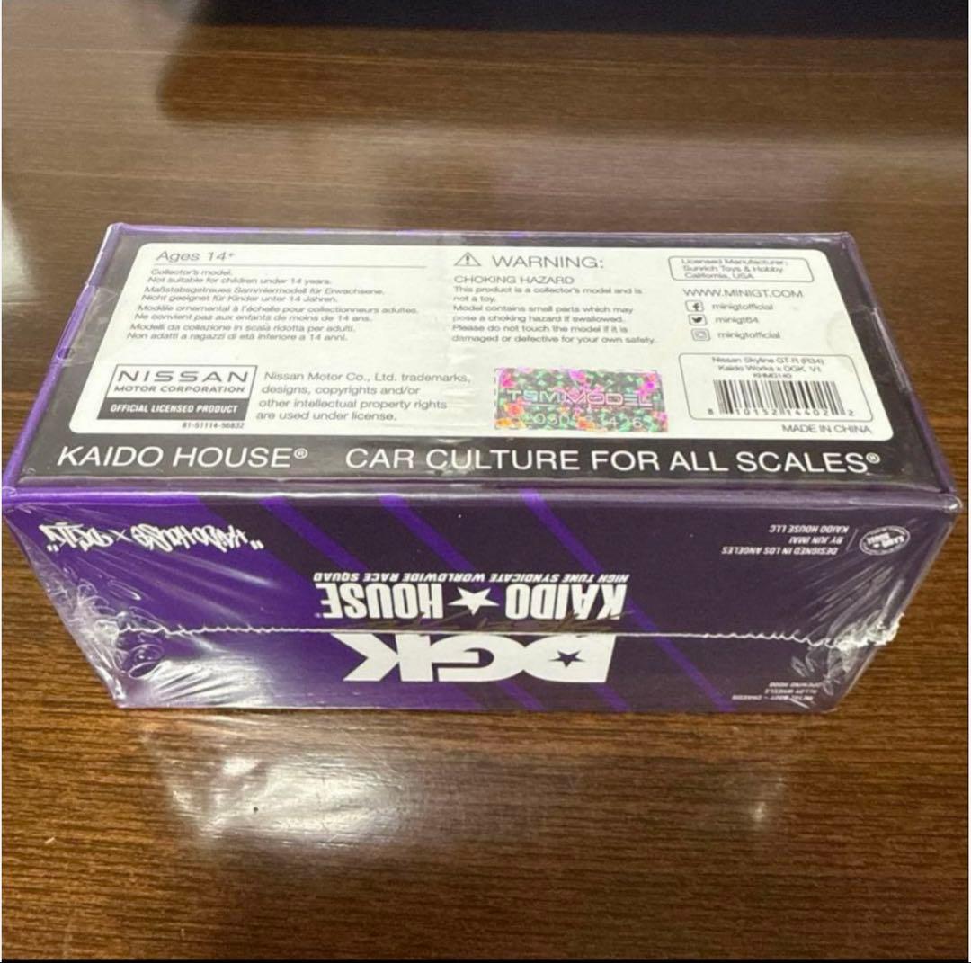 MINIGT 街道ハウス　DGKロサンゼルス限定GT-R R-34