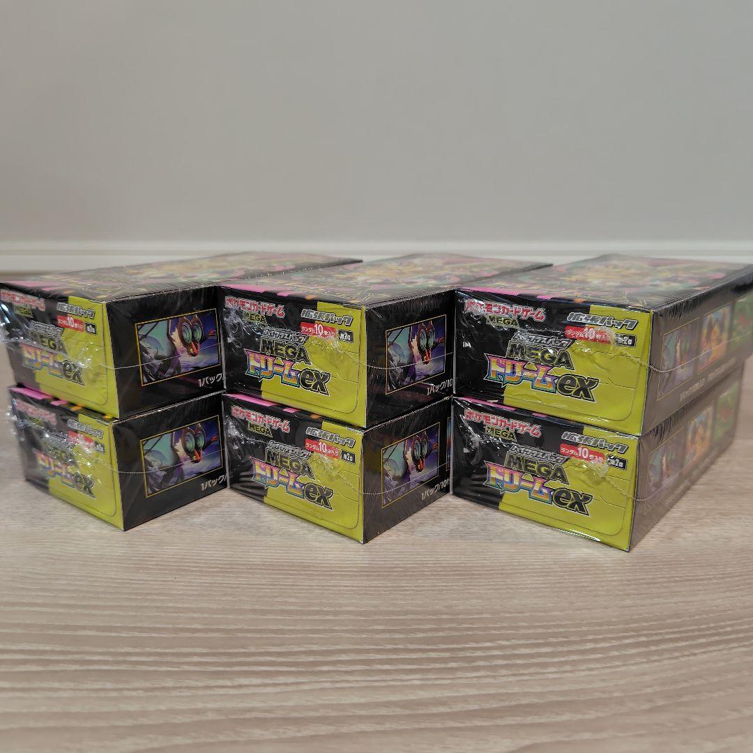 ポケモン MEGAドリームex 6BOX【全てシュリンク付】