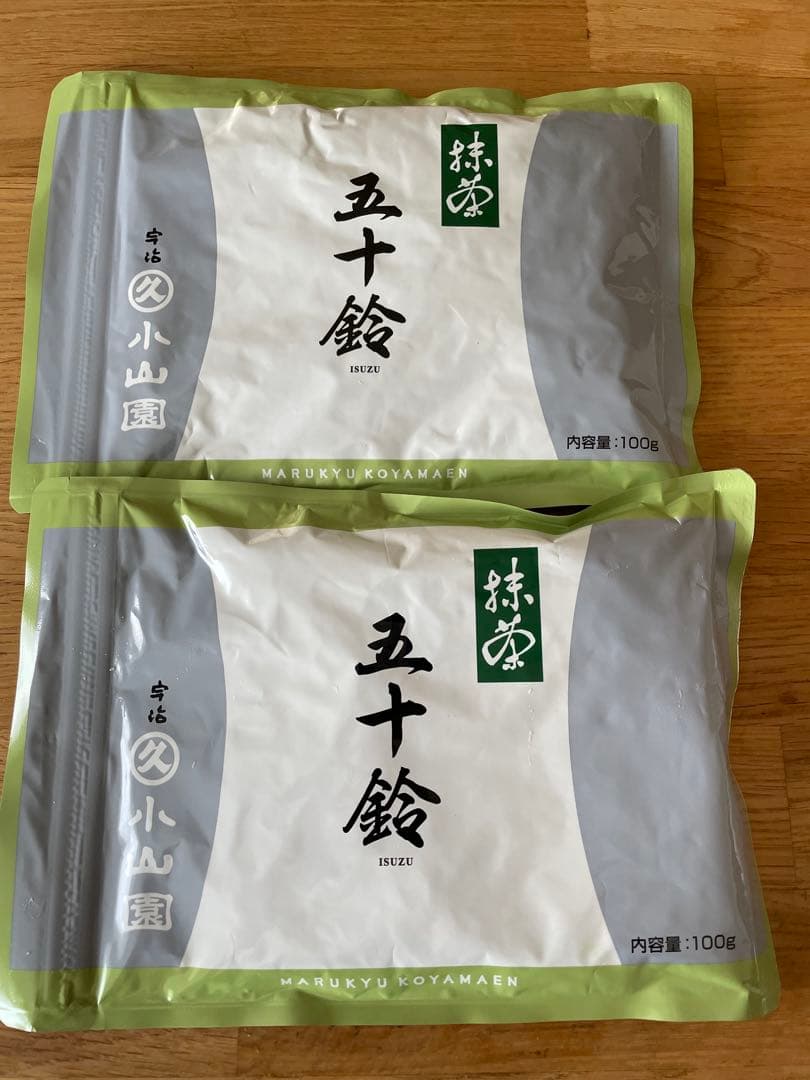 抹茶 五十鈴　丸久小山園　100g ×2