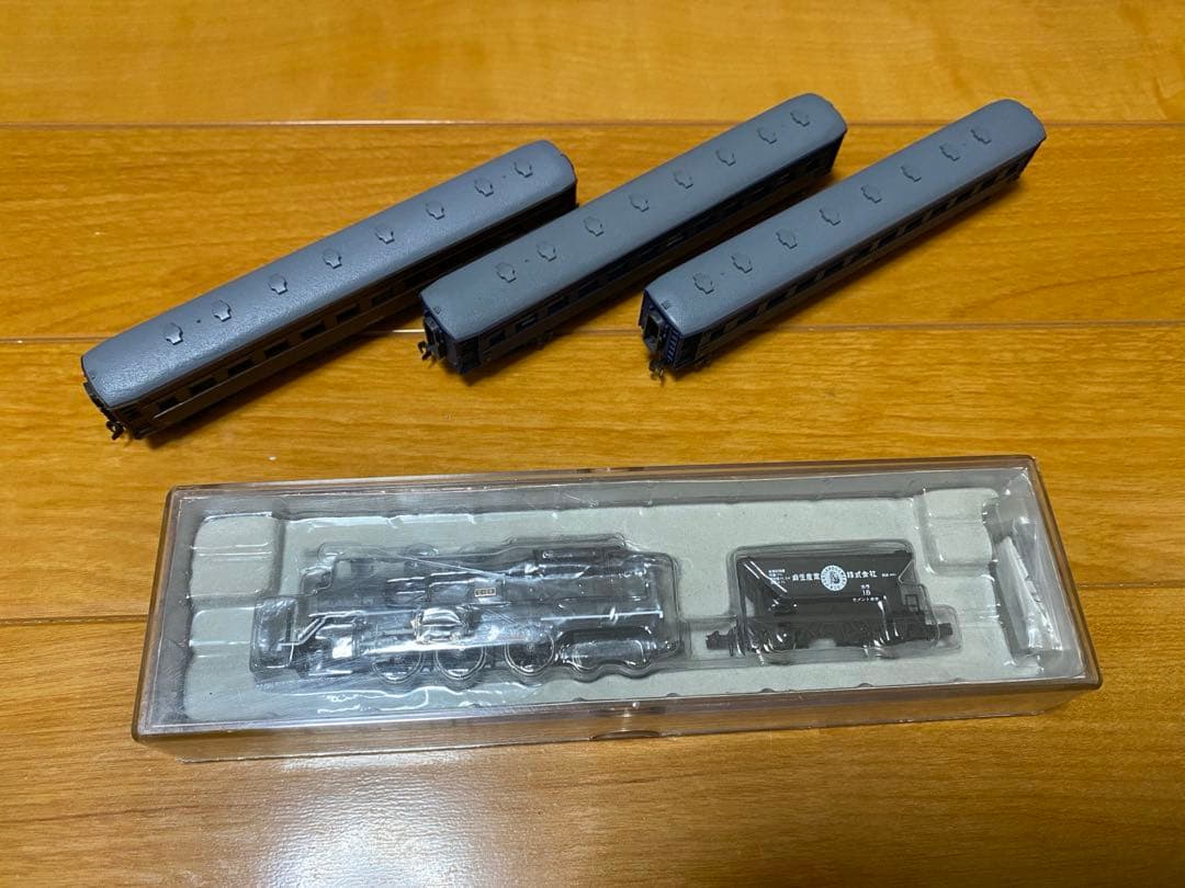 マイクロエース　Nゲージ　大井川鐵道　C10-8 蒸気機関車　旧型客車　セット