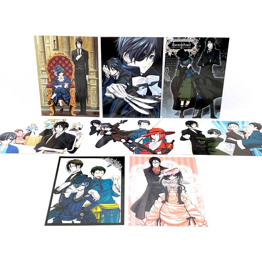 黒執事　ポストカード　イラストカード　ミニ色紙