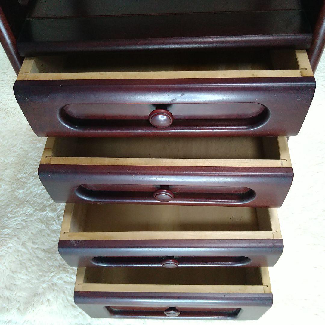 karinoku カリモク 4段引き出し 電話台 ヴィンテージ 昭和レトロ