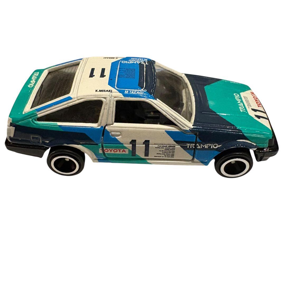 絶版　アイアイアド特注　トミカ AE86レビン ADVAN&TRAMPIO