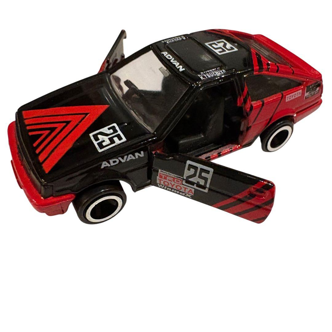 絶版　アイアイアド特注　トミカ AE86レビン ADVAN&TRAMPIO