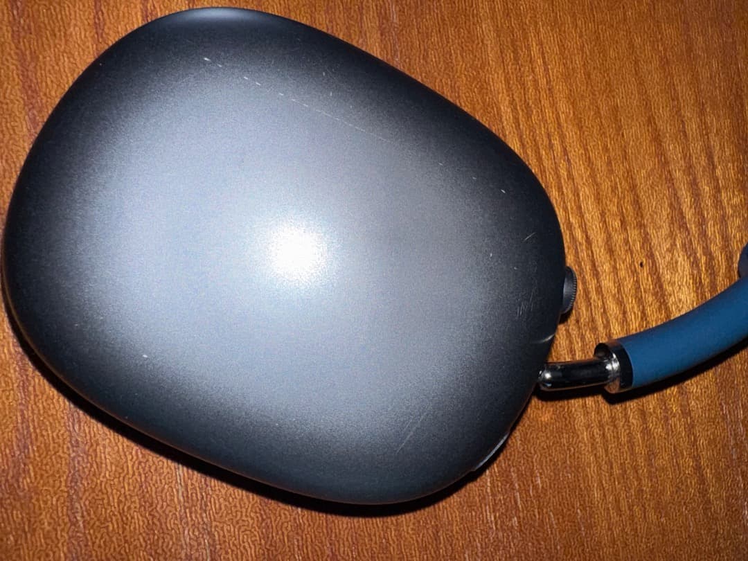 ジャンク　Apple AirPods Max ワイヤレスヘッドホン スカイブルー