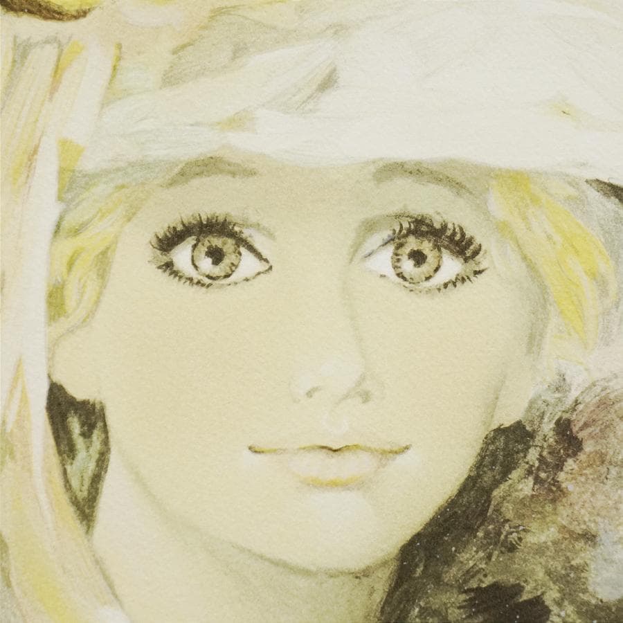 ベルナール・シャロワ『春の装い』53/175 大判 リトグラフ 絵画 美術 芸術