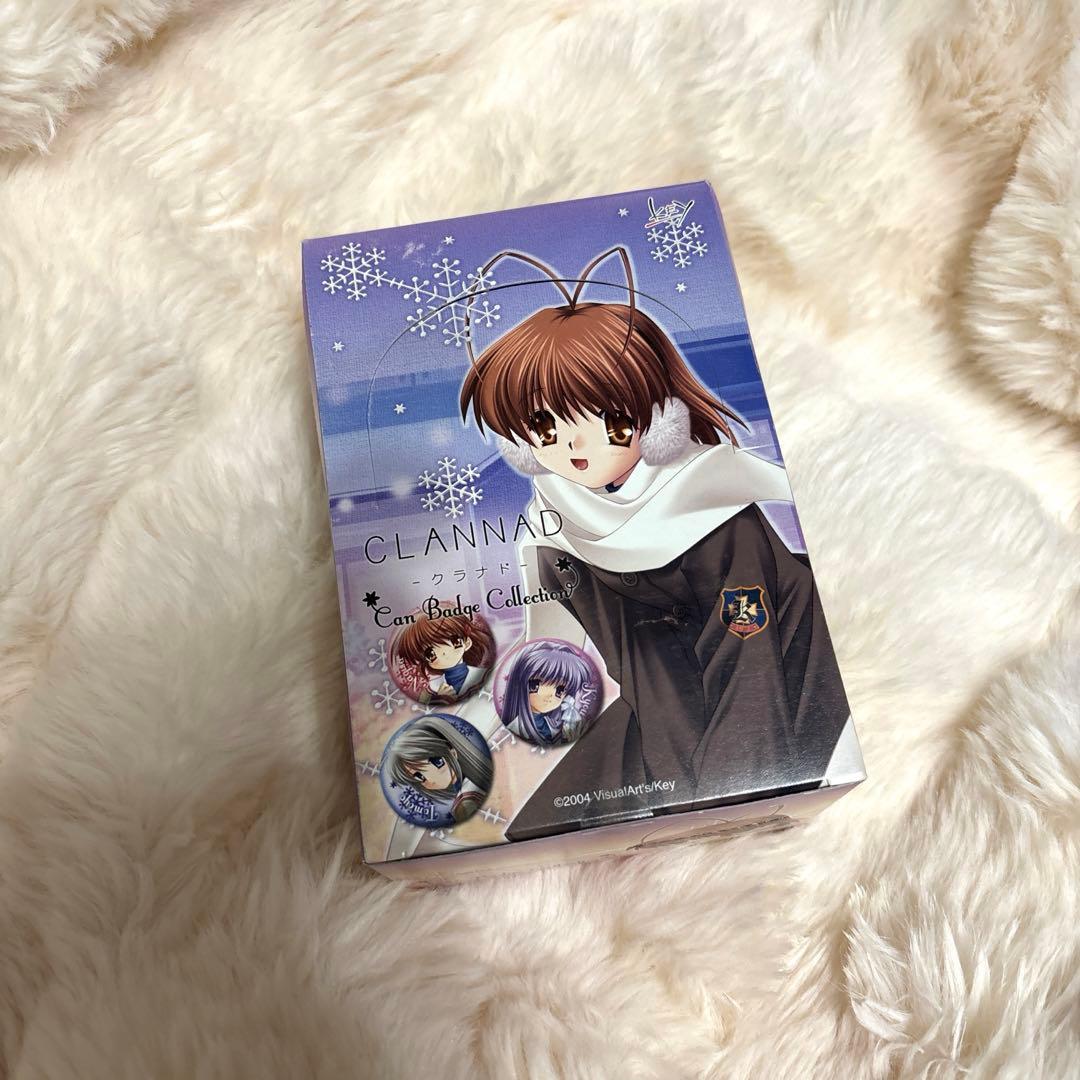未開封 CLANNAD 缶バッジ コレクション BOX Key