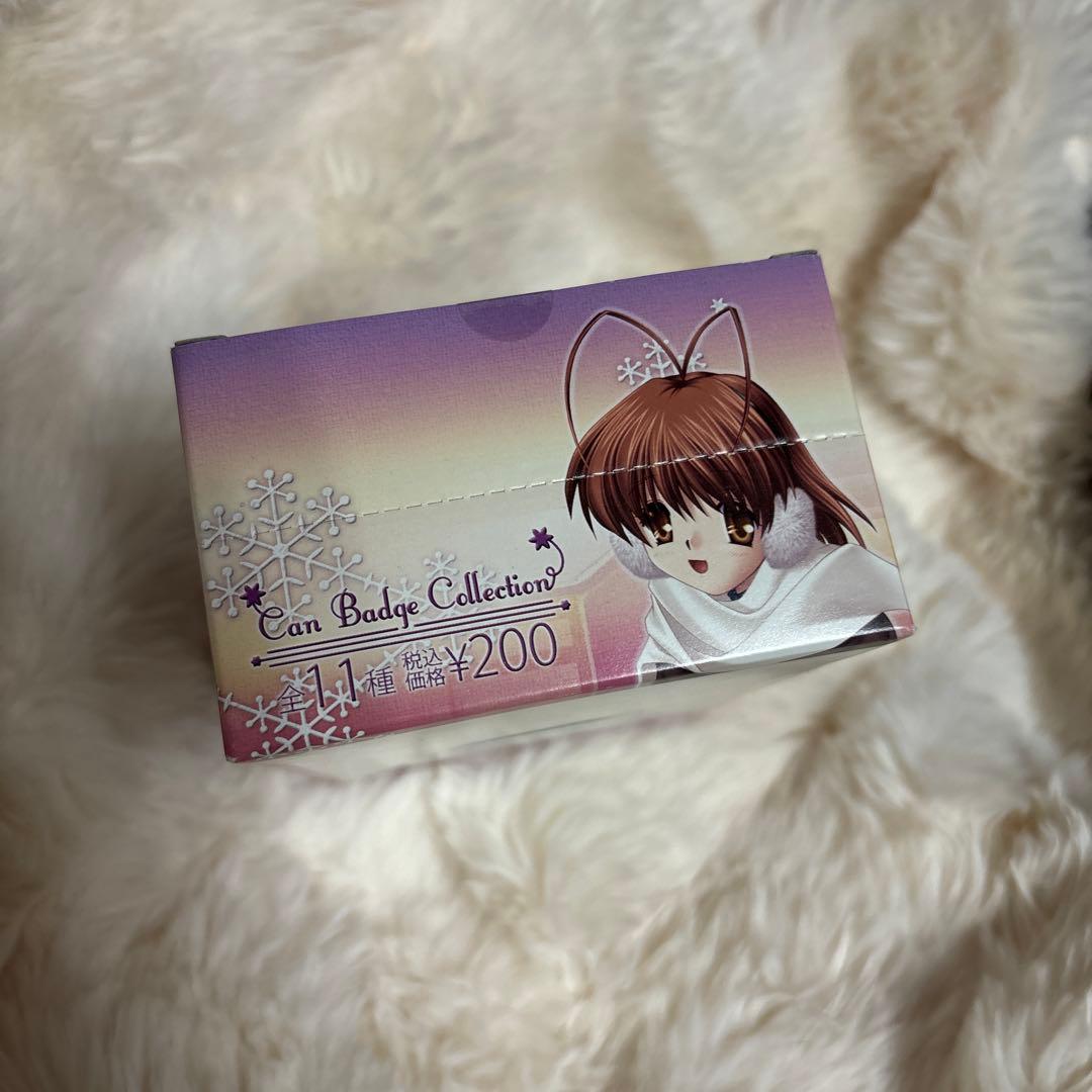 未開封 CLANNAD 缶バッジ コレクション BOX Key