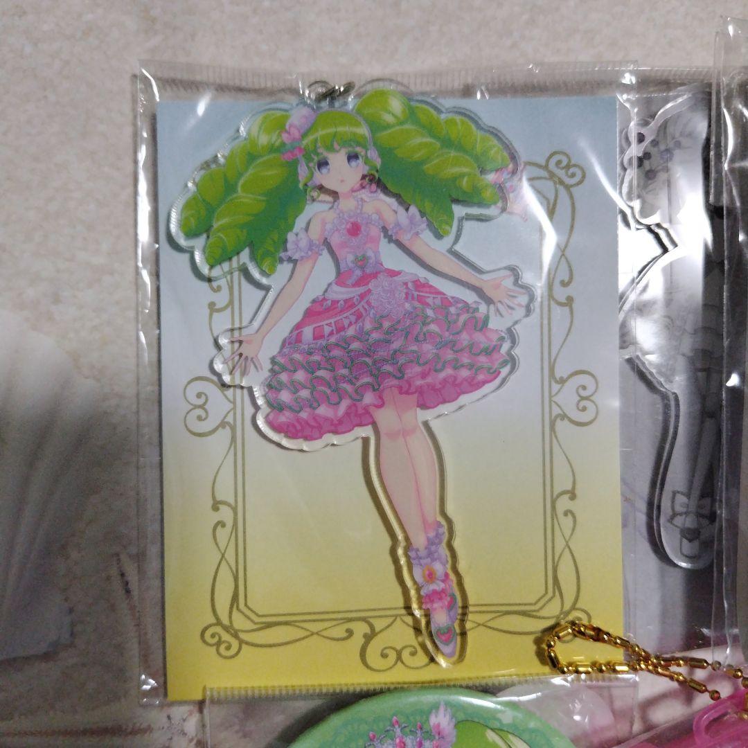 プリパラ　ファルル　缶バッジ　アクリルキーホルダー　アクキー　プリチケファイル