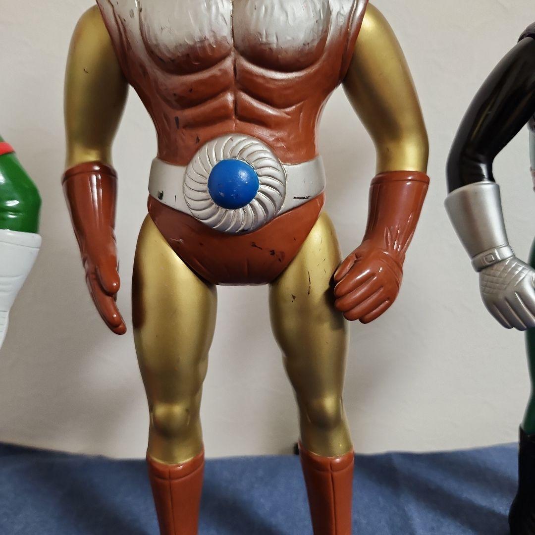 増田屋　マスダヤ　トーキング　V3 スペクトルマン　バロム1 3体セット　ソフビ