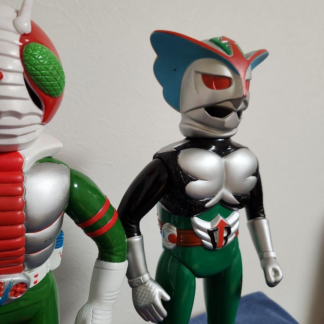 増田屋　マスダヤ　トーキング　V3 スペクトルマン　バロム1 3体セット　ソフビ