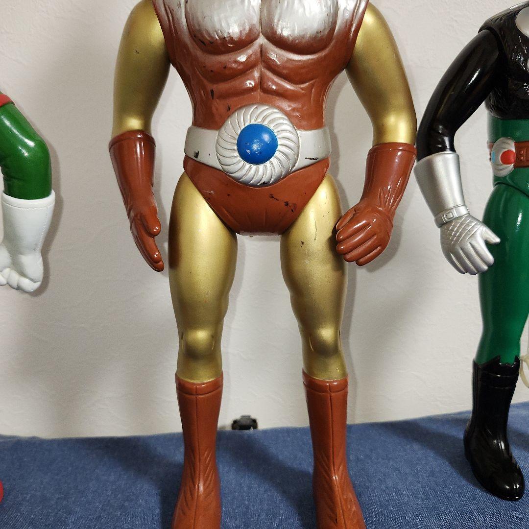 増田屋　マスダヤ　トーキング　V3 スペクトルマン　バロム1 3体セット　ソフビ