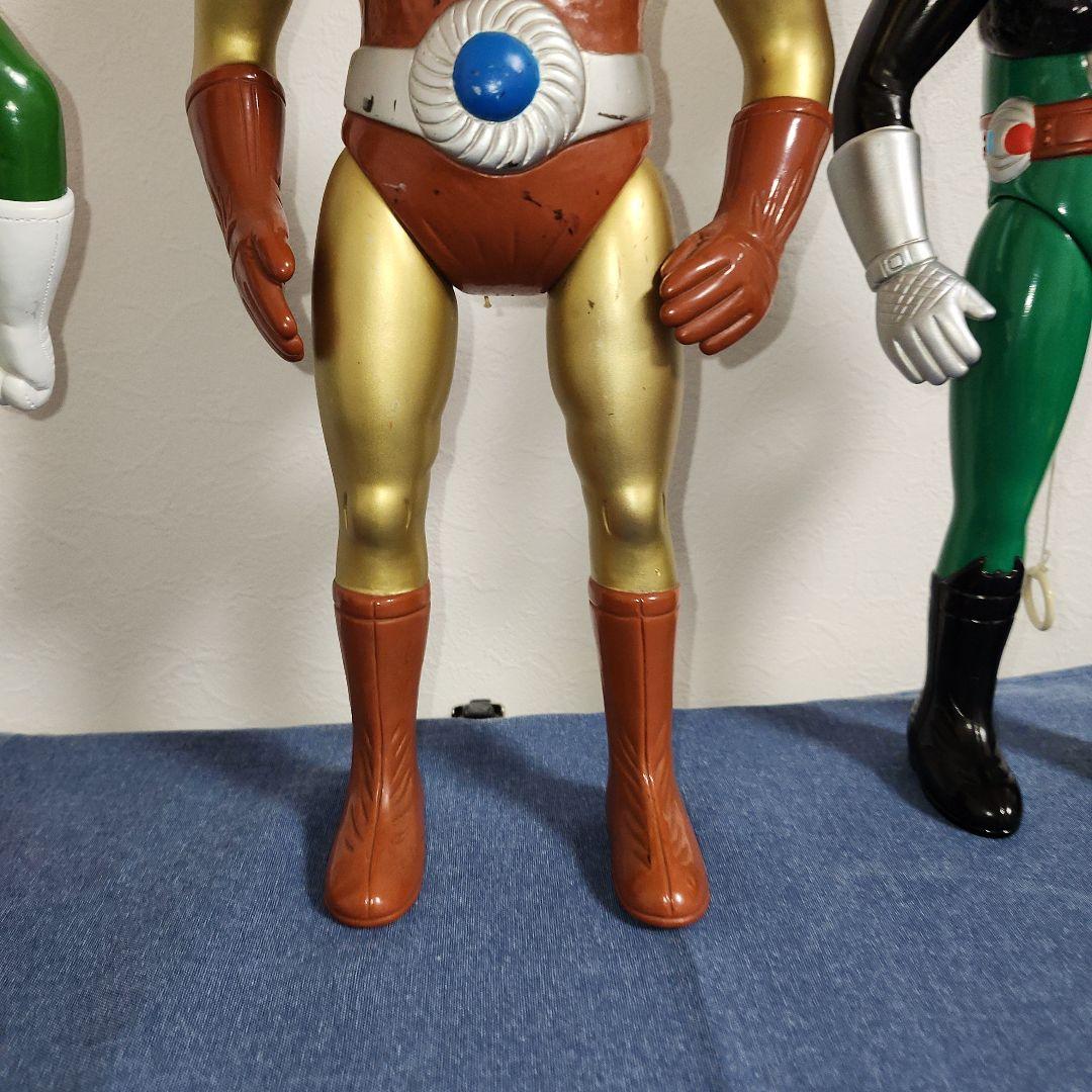 増田屋　マスダヤ　トーキング　V3 スペクトルマン　バロム1 3体セット　ソフビ