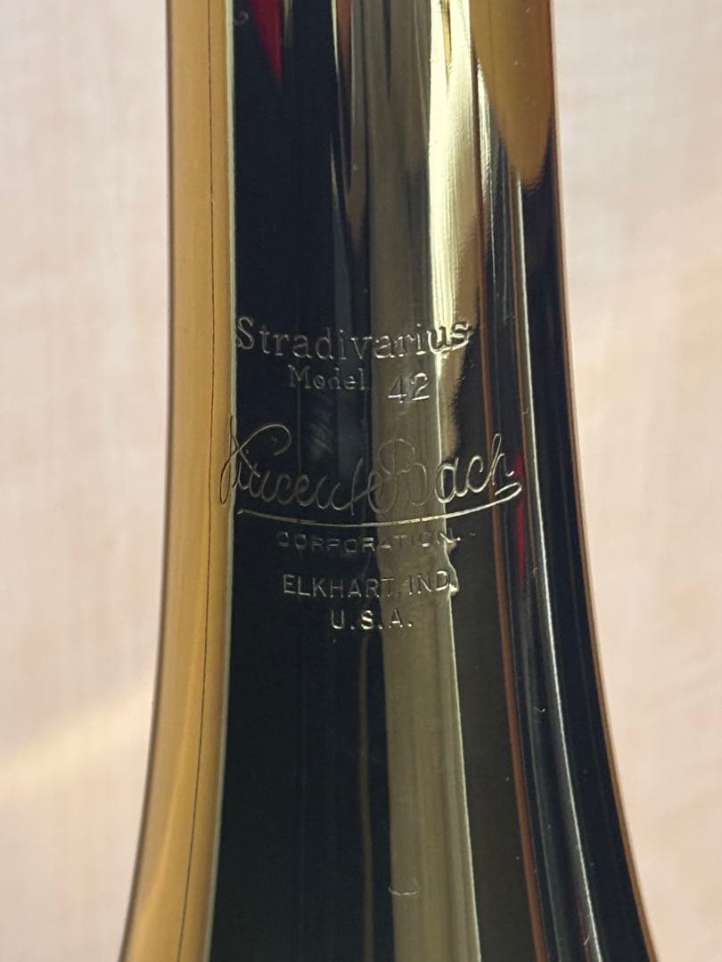 トロンボーン Bach 42 GL ベルセクションのみ