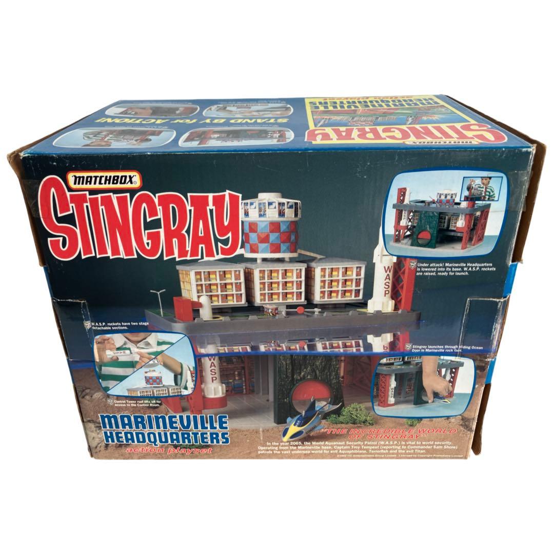 デッドストック MATCHBOX 海底大戦争 スティングレイ マリンビル基地